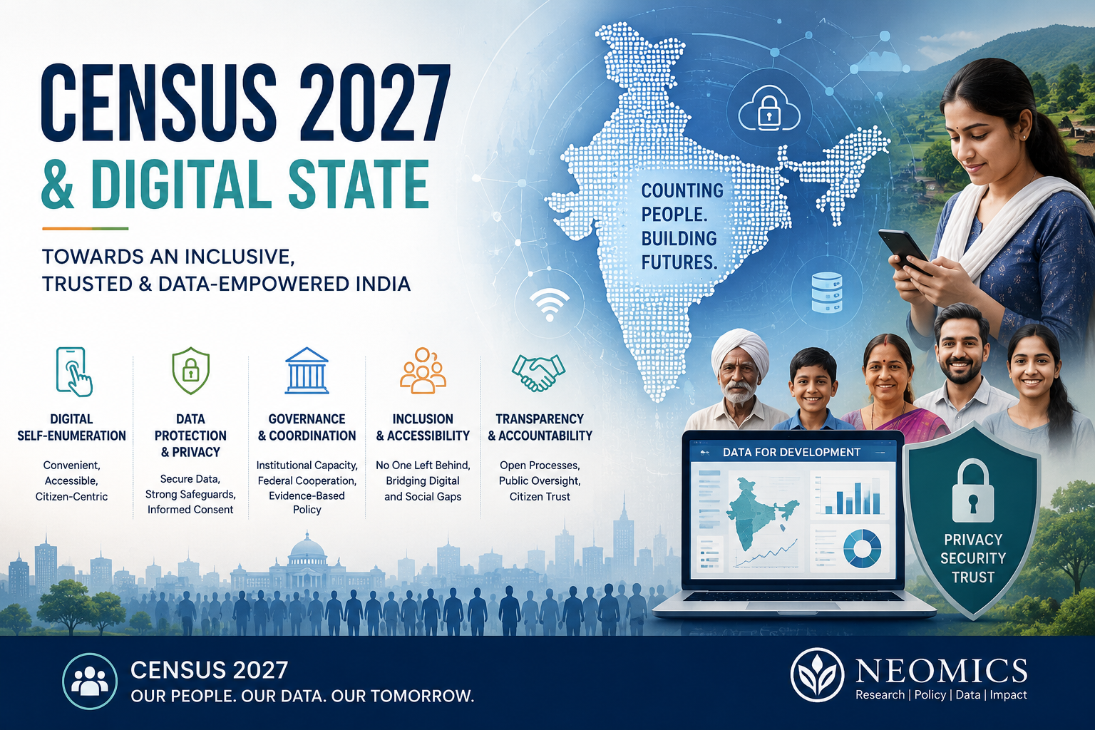 Census 2027 digital self-enumeration, data protection and public trust in India